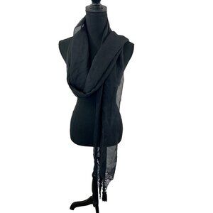 Simply Style Women's Black Stole Wrap